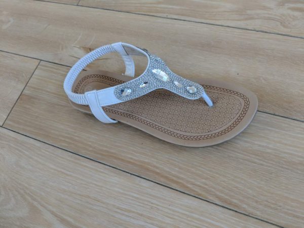 "Summer" Sandal- White