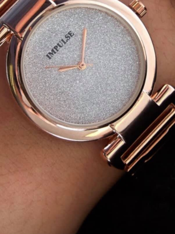 "Glimmer" Watch- Rose Gold