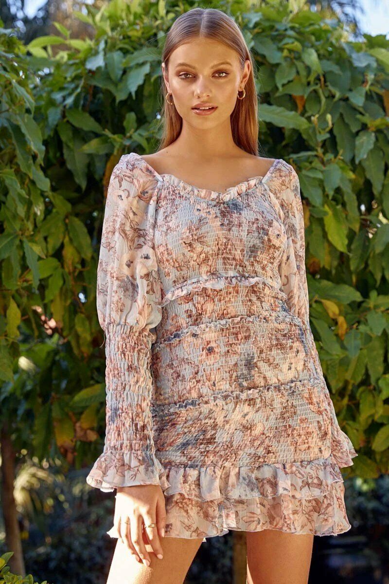 SNDYS Violet Dress - Cream - Image 2