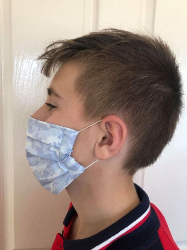 "Medium" Face Masks- will fit from age 8 to a small framed adult - Image 2
