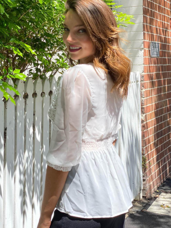 "Liz" Lace Blouse - Image 2