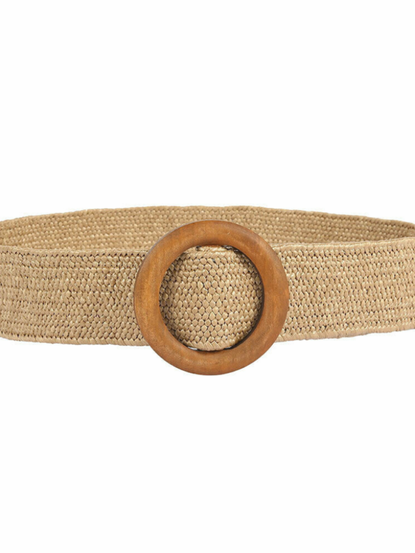 Woven Belt- Khaki - Image 2
