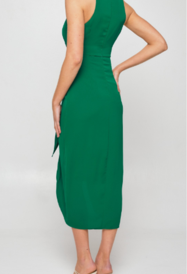 "Emma Dress" Emerald - Image 2
